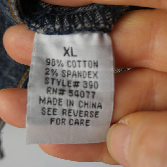 NEW ARRIVAL! CAbi Dark Wash Jean Jacket Snap Front - Picture 5 of 8